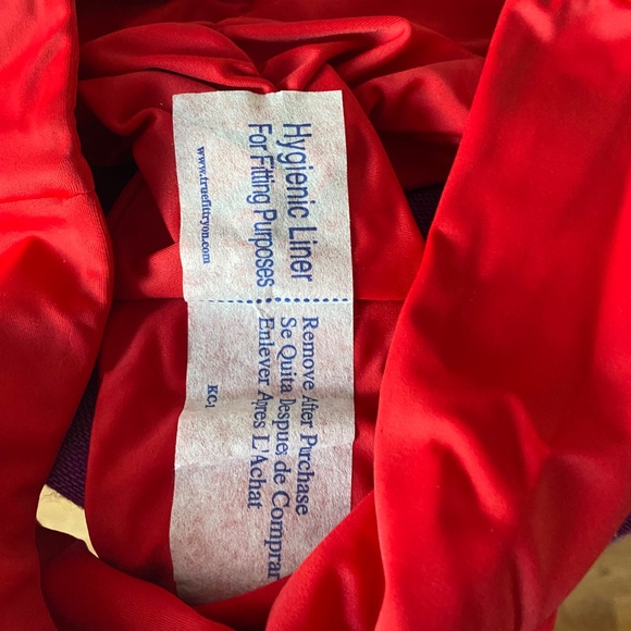 Fused Hawaii Kona bikini bottom ”Red Lava” Medium - Picture 4 of 8